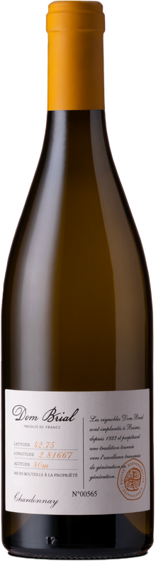 Chardonnay bio C&ocirc;tes catalanes 2023